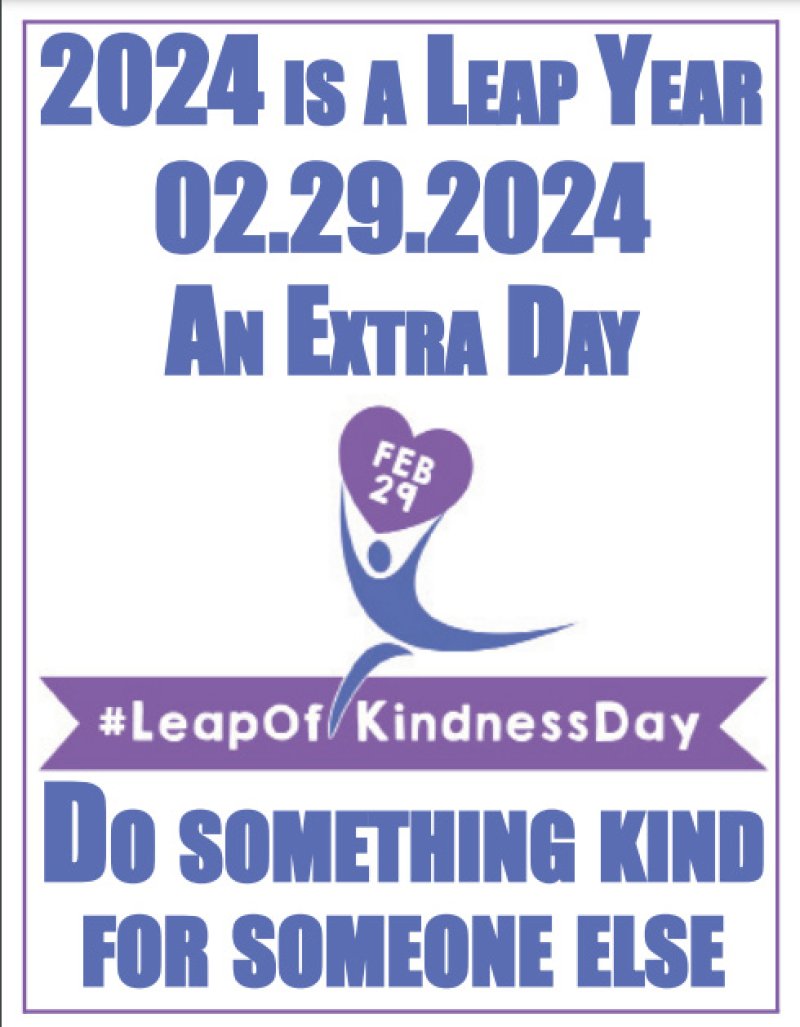 Leap of Kindness Day 2024 logo